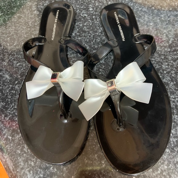 Chinese Laundry Shoes - 🌺Chinese Laundry Jelly flip flop sandal 7